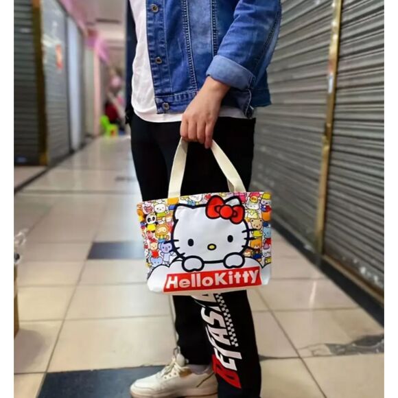 Hello Kitty Canvas Bag Medium - Picture 2 of 6
